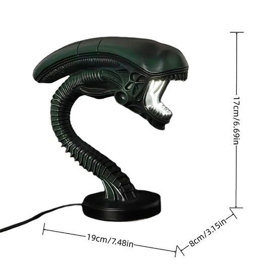 Unique Alien Creature Lamp Stand, Bedroom Home Decorative Lamps, Resin Decoration Items And Ornaments, Two Styles Optional,1pc Peaceful Pleasures Health and Wellness