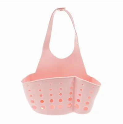 Kitchen Sink Hanging Drain Basket | Soap & Sponge Organizer