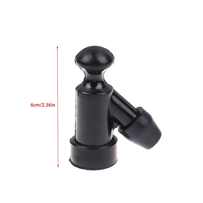 Black Spark Plug Cap – Lawnmower Engine Replacement Part