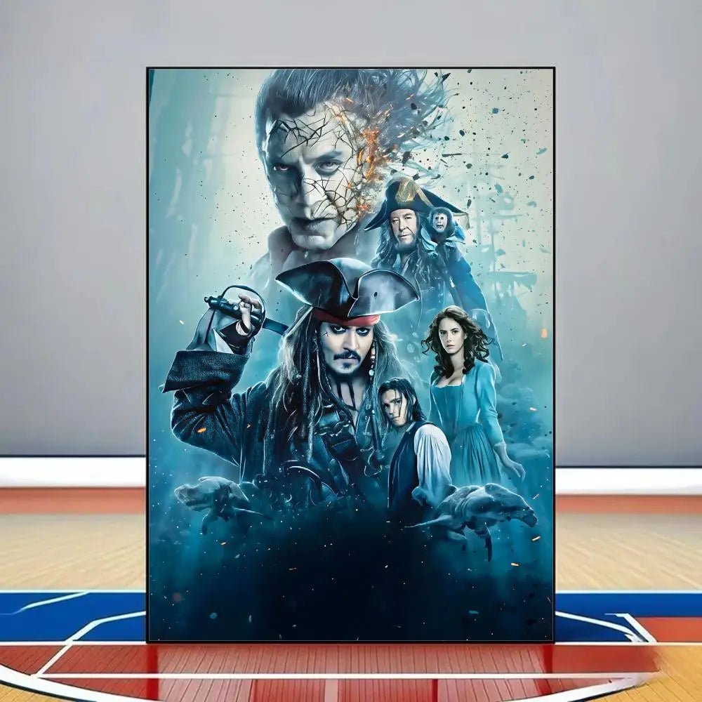 Pirates of the Caribbean Black Pearl Canvas Poster | Wall Art
