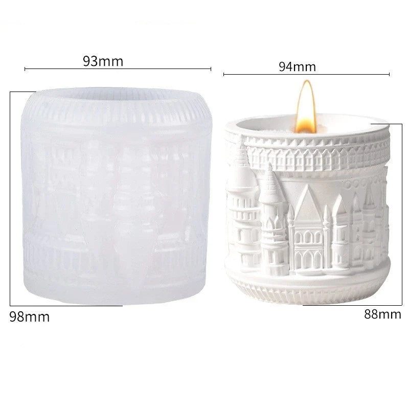 Renaissance Silicone Mold – Candle, Resin & Plaster DIY Craft