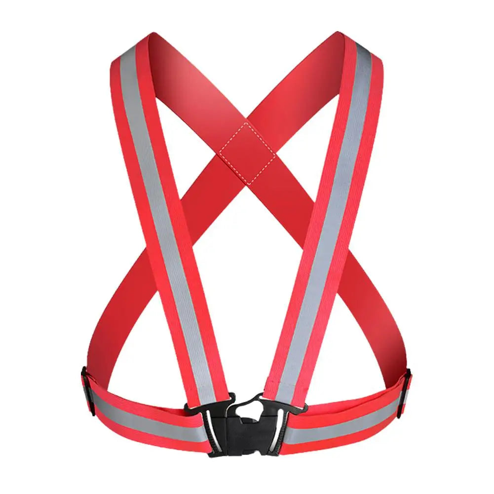 Reflective Safety Vest – Adjustable Night Running & Cycling Reflective Safety Vest Peaceful Pleasures Health and Wellness