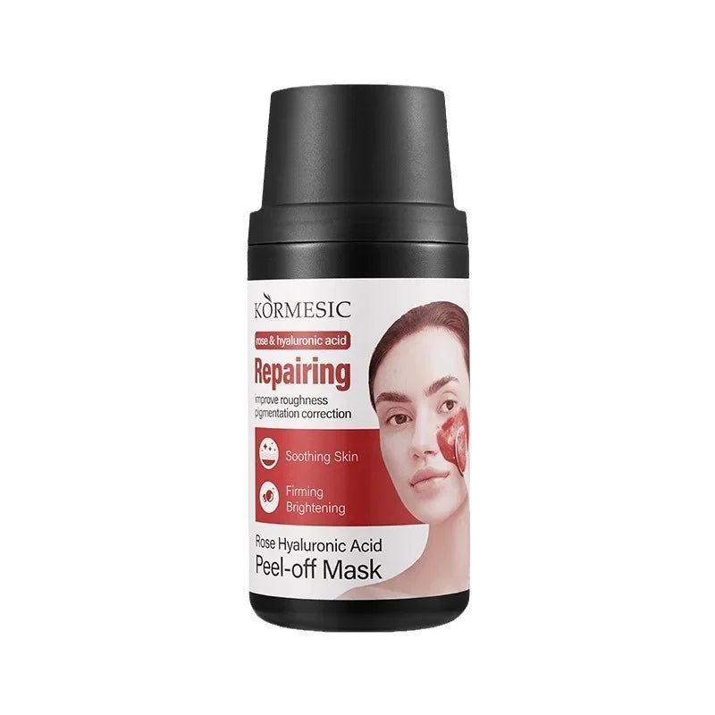 Rose Hyaluronic Acid Peel-Off Facial Mask – Anti-Aging & Hydration