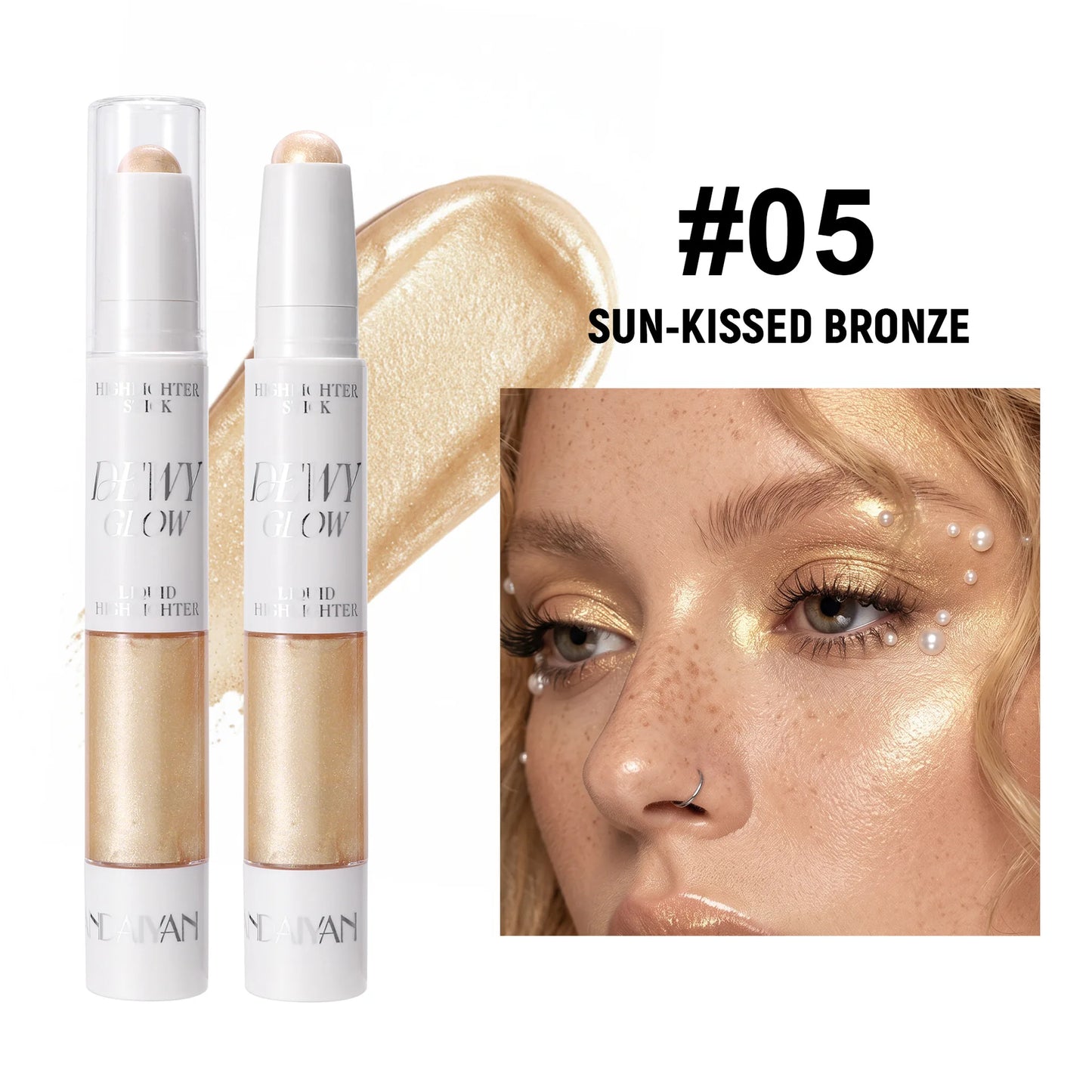 2-in-1 Contour Stick & Liquid Highlighter | Dual-Ended Face Sculptor