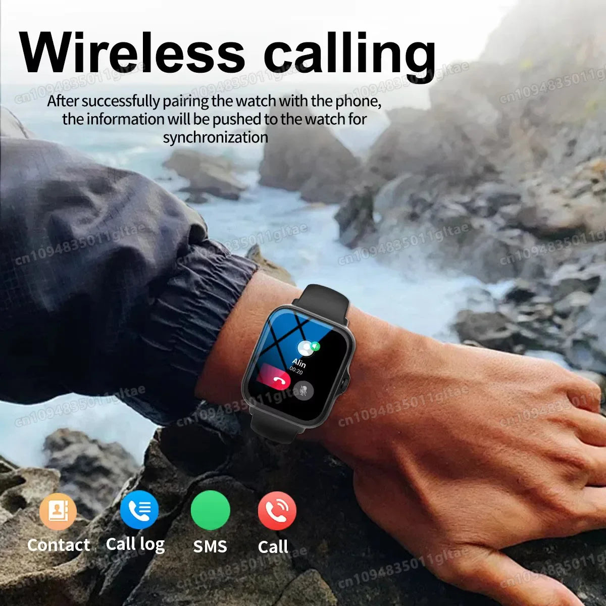 Ola Esporte Series 8 Smartwatch – Fitness, Calls & Music