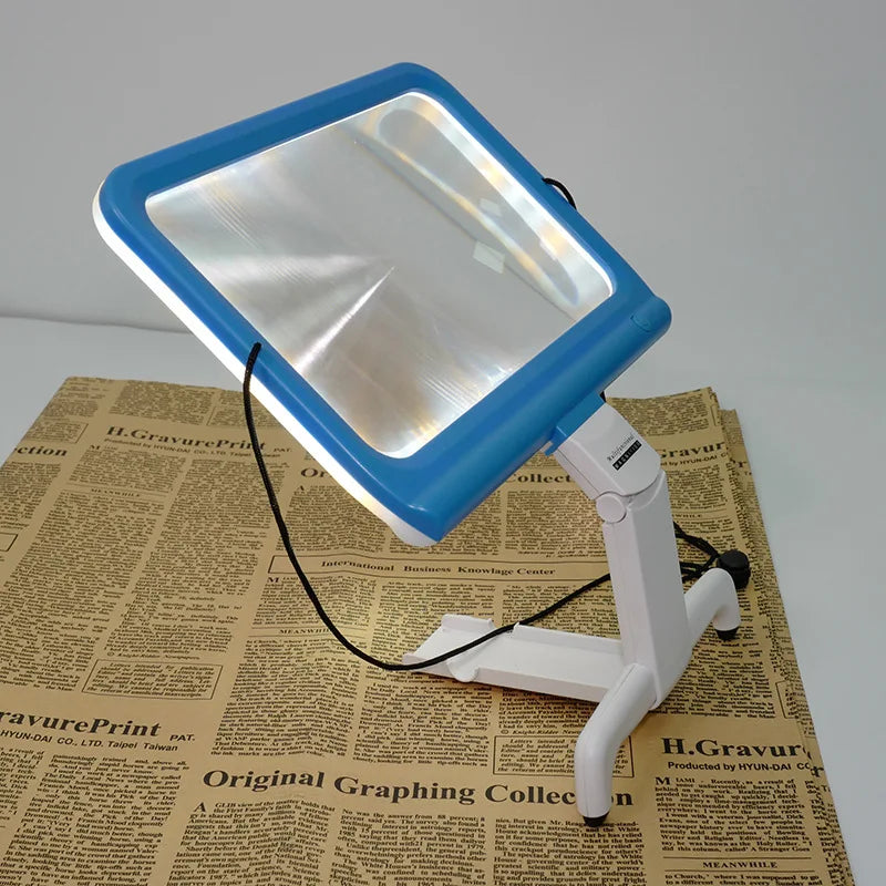 2X Hands Free Magnifier Hanging Neck Flexible Magnifying Glass Portable Detachable Loupe for Seniors Reading Sewing Jewels Peaceful Pleasures Health and Wellness
