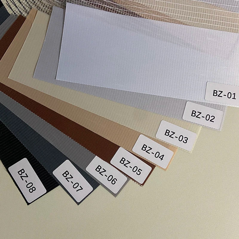 Custom Motorized Blackout Zebra Blinds | Day & Night Roller Shades