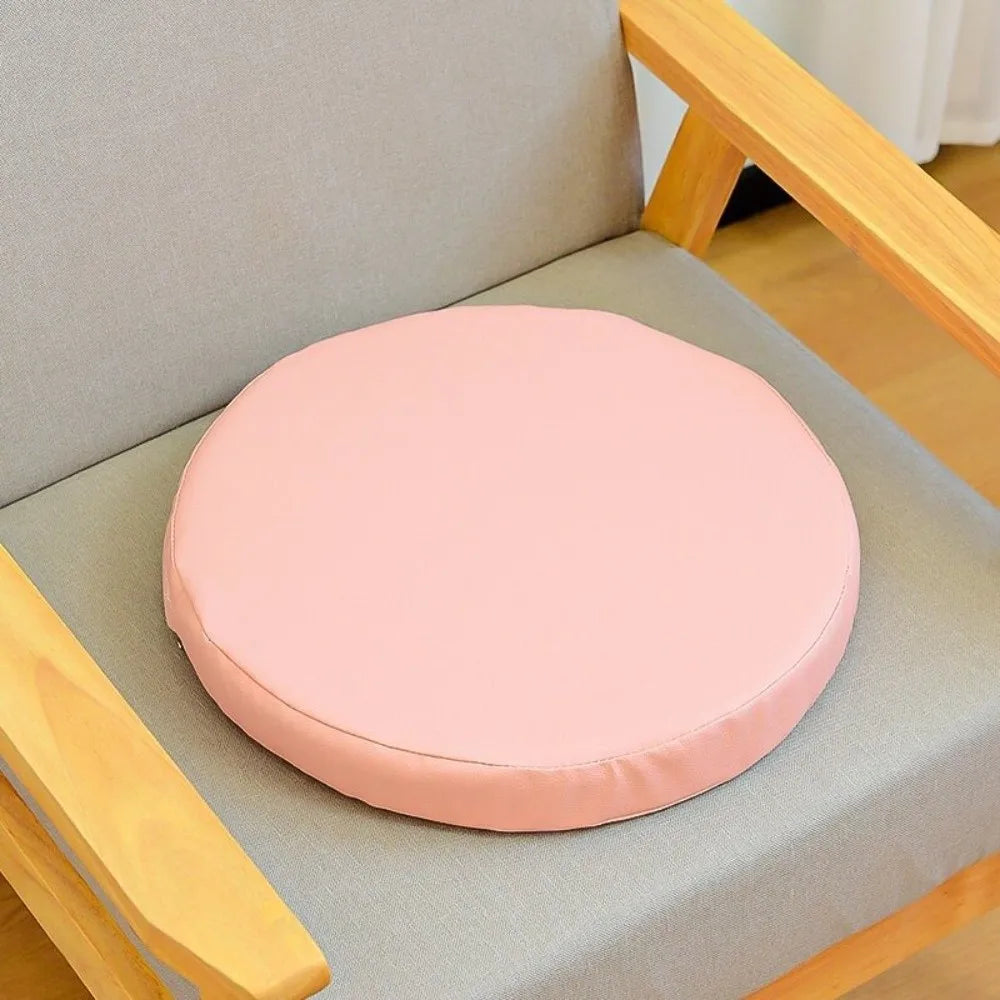 Memory Foam Round Chair Cushion – Waterproof, Washable Seat Pad