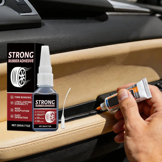 Quick-Dry Rubber Glue Sealant | Strong Bonding for Auto & Crafts Rubber Adhesive Sealant Peaceful Pleasures Health and Wellness