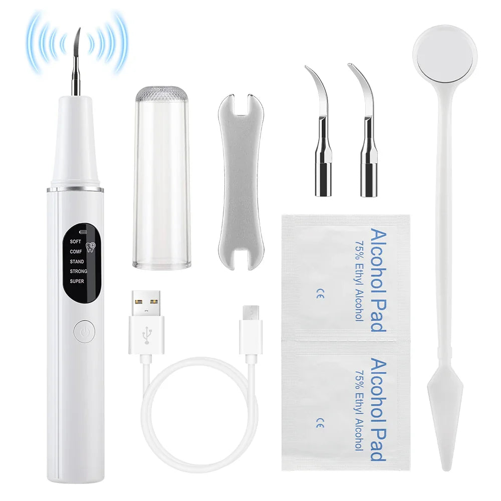 AFDEAL Sonic Teeth Cleaner – 5 Modes, UV Sanitizing, IPX6