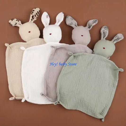 Baby Soothing Towel | Soft Cotton Printed Appease Comforter Blanket Baby Comfort Towel Peaceful Pleasures Health and Wellness