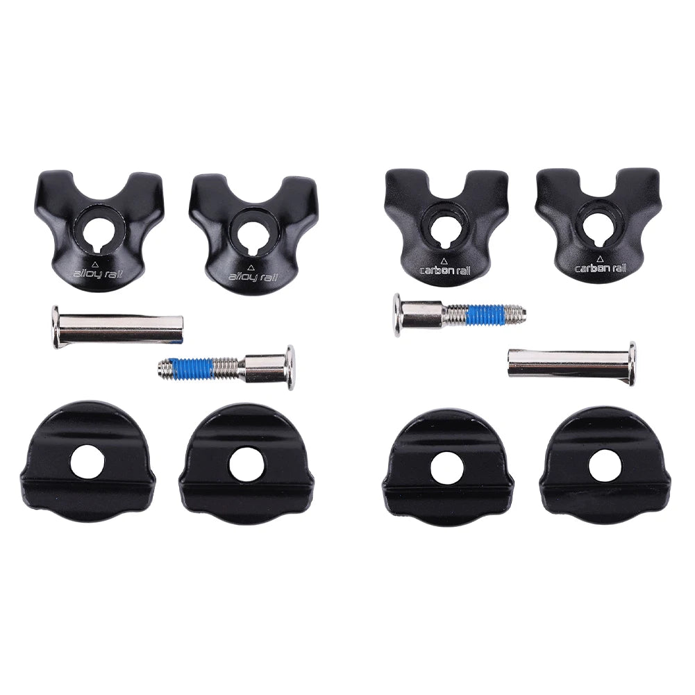 Bicycle Seat Pipe Clamp Conversion Sleeve Carbon Rail Cushion Seatpost Clips Bicycle Seatpost Clamp for Oval/Round Clips Peaceful Pleasures Health and Wellness