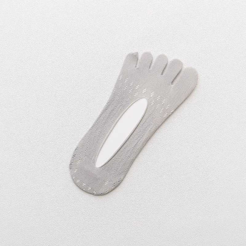 Men's Breathable Cotton Five Finger Toe Socks | Casual Summer
