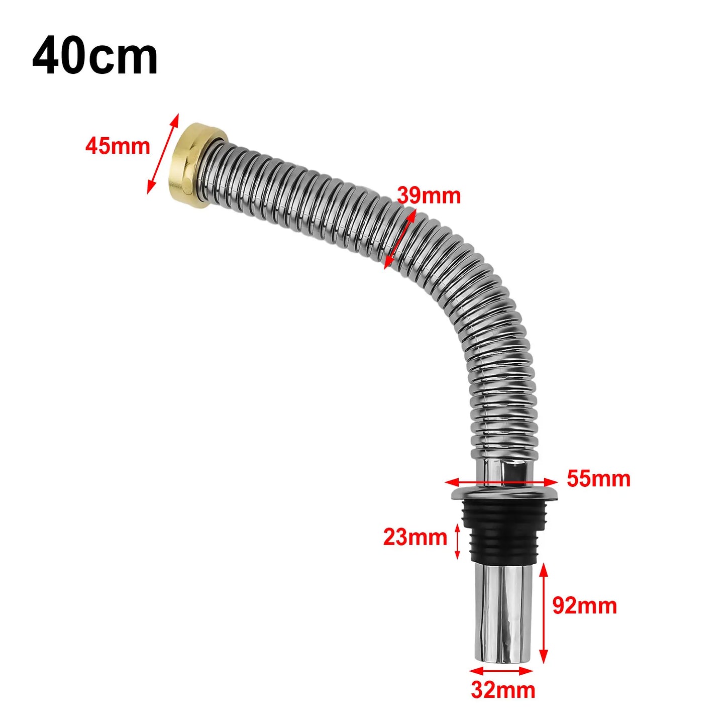 Bathroom Stainless Steel Sink Siphon Useful Waste Drain Valve