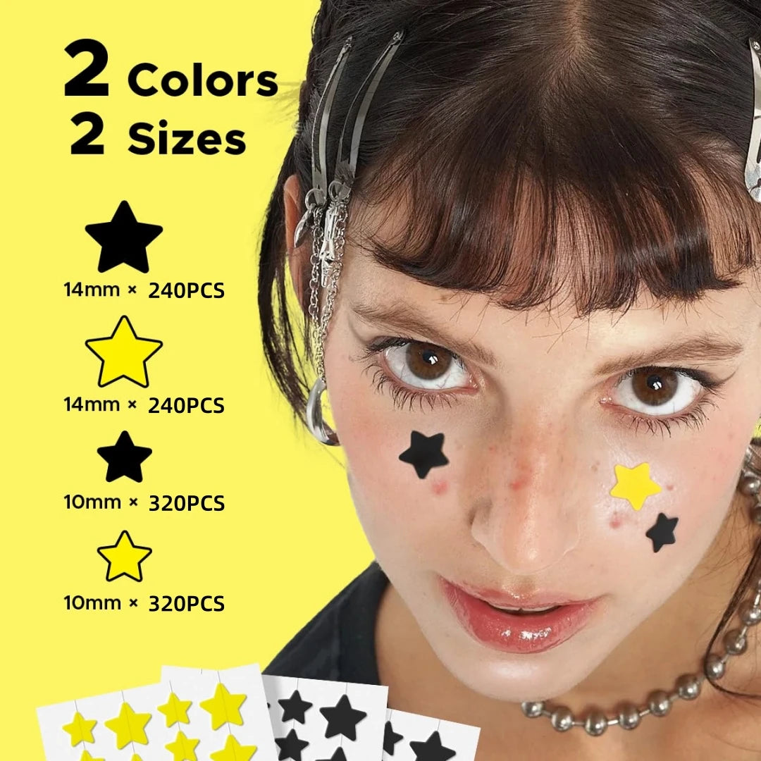 Invisible Waterproof Hydrocolloid Acne Patches – All Skin Types