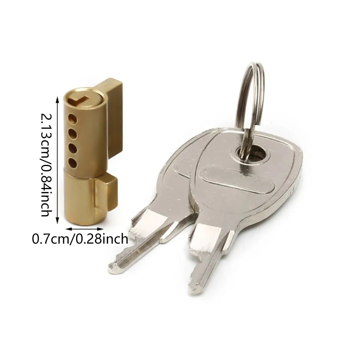 Atypical Lock Trailer Lock Heavy Duty Trailer Coupler Lock Cylinder for Mounting in Trucks Trailer Peaceful Pleasures Health and Wellness