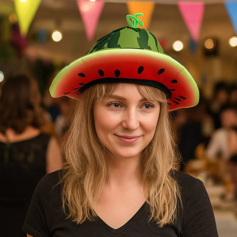 Watermelon Bucket Hat – Funny Wide Brim Sun Hat | All Ages