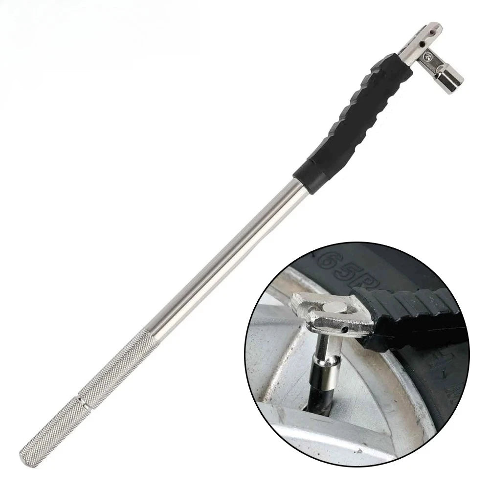 No Scratch Tire Valve Stem Puller Tool with Valve Core Remover Universal for Car Valve Stem Extenders Peaceful Pleasures Health and Wellness