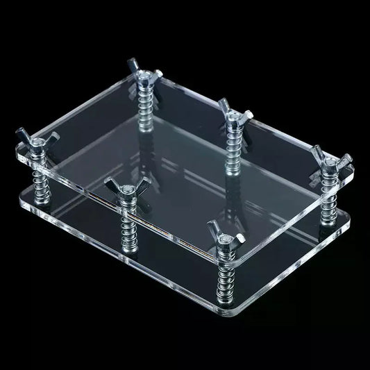 Acrylic Card Press Curvature Corrector & Storage Tool Card Press Tool Peaceful Pleasures Health and Wellness