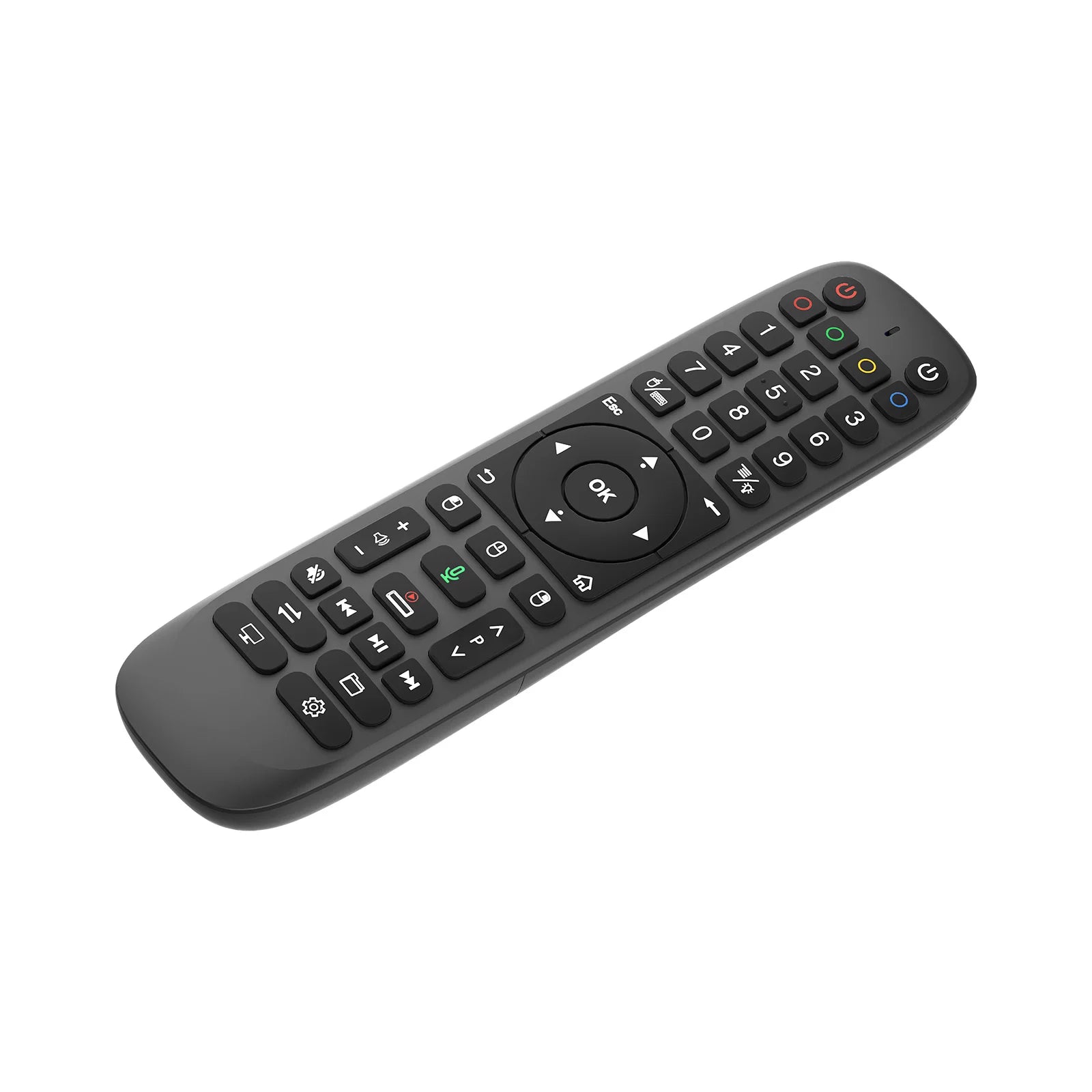 Universal TV Control and Setup with Air Mouse 2.4G BT Dual Mode Backlit Remote for Android TV Box Smart TV PC Projector Peaceful Pleasures Health and Wellness