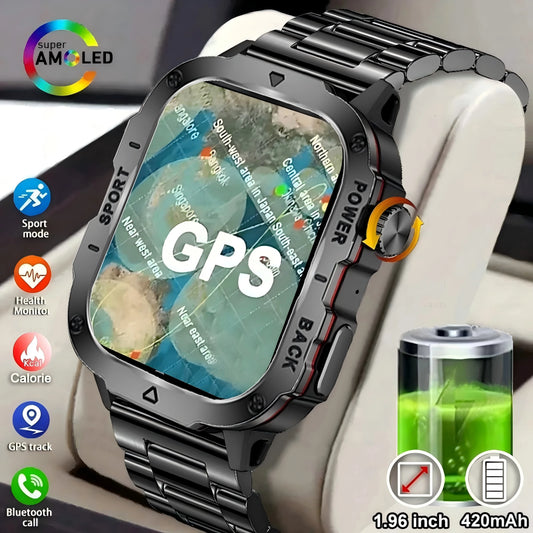 COTAUL Military Smart Watch | Bluetooth Call, GPS, Fitness Military Smart Watch Peaceful Pleasures Health and Wellness