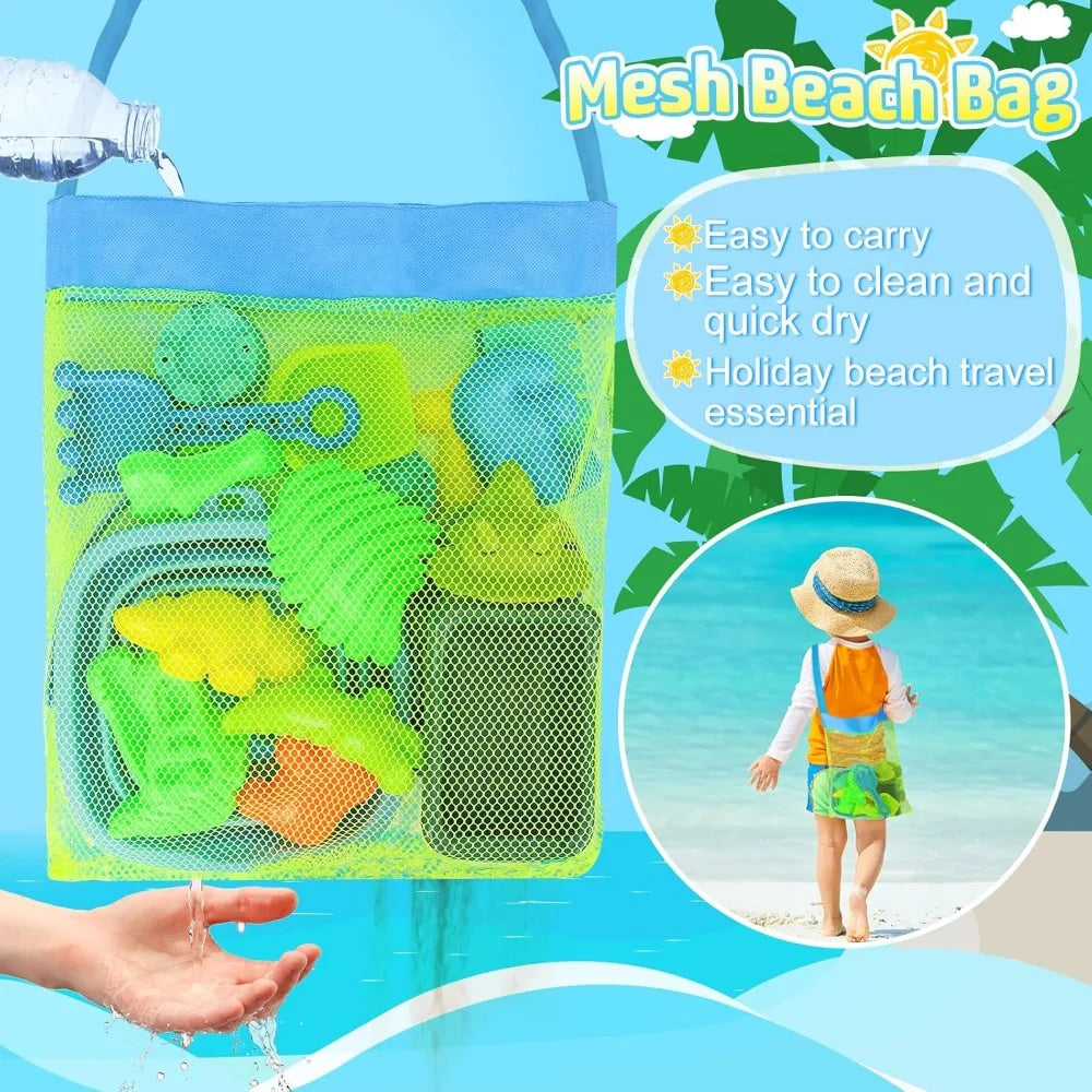 Dinosaur Beach Sand Toys Set – Dump Truck, Molds & Bucket
