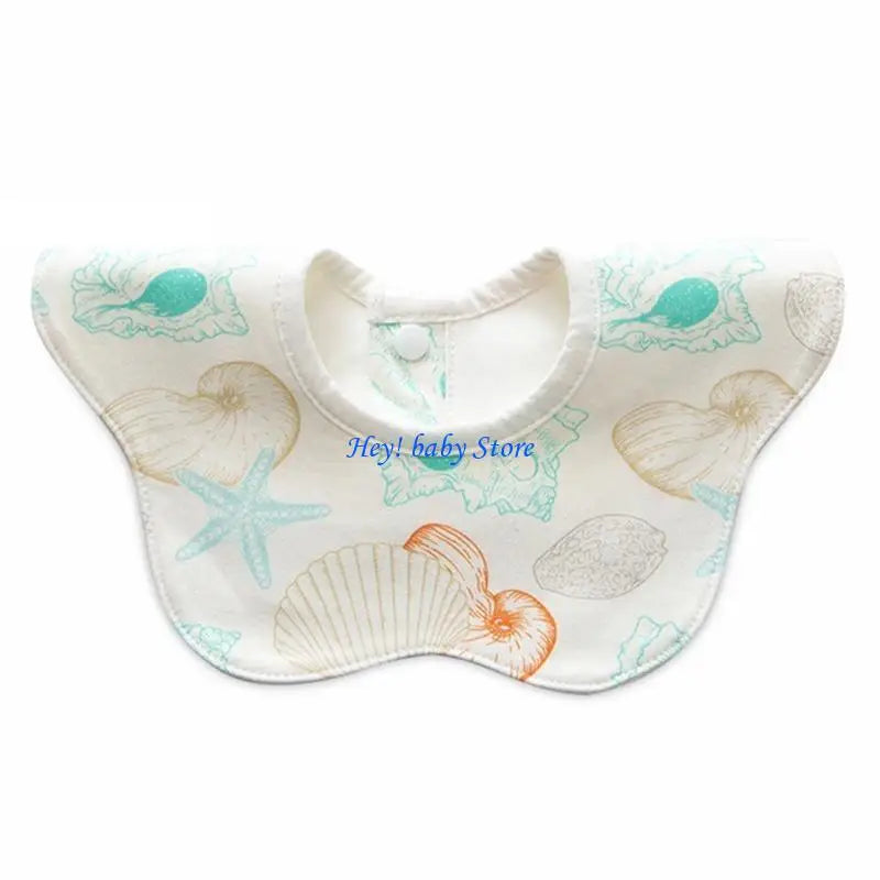 Baby Cotton Bandana Drool Bib | 360° Waterproof Toddler Scarf