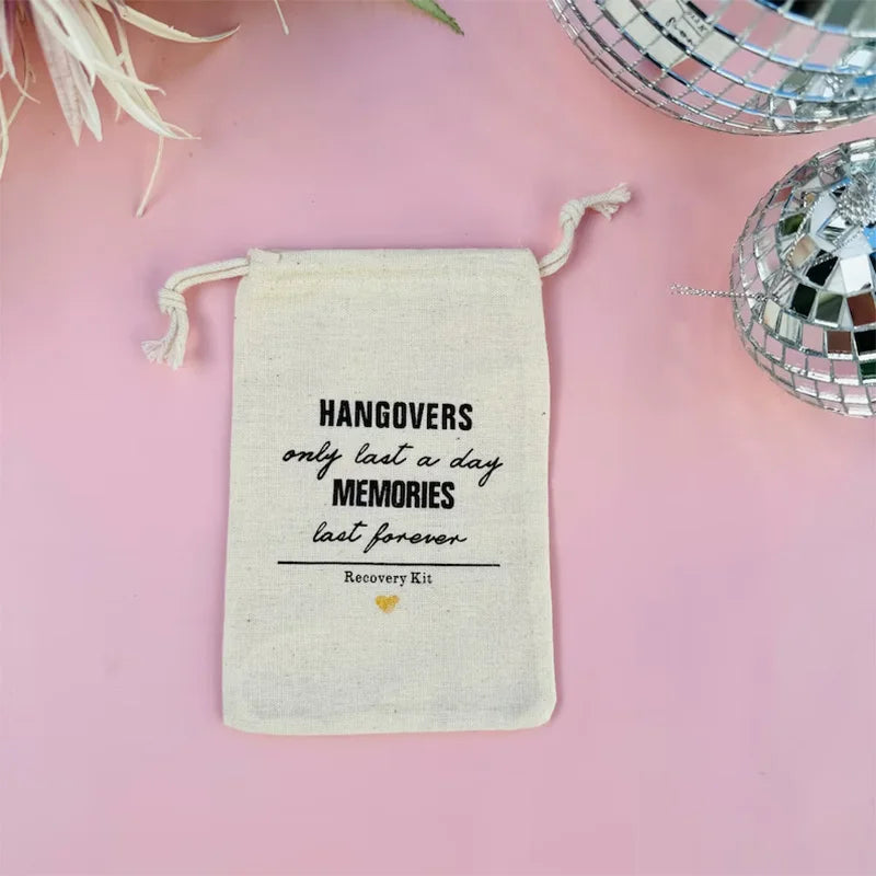 5-Pack Hangover Survival Kit Bags – Bachelorette Party Favors