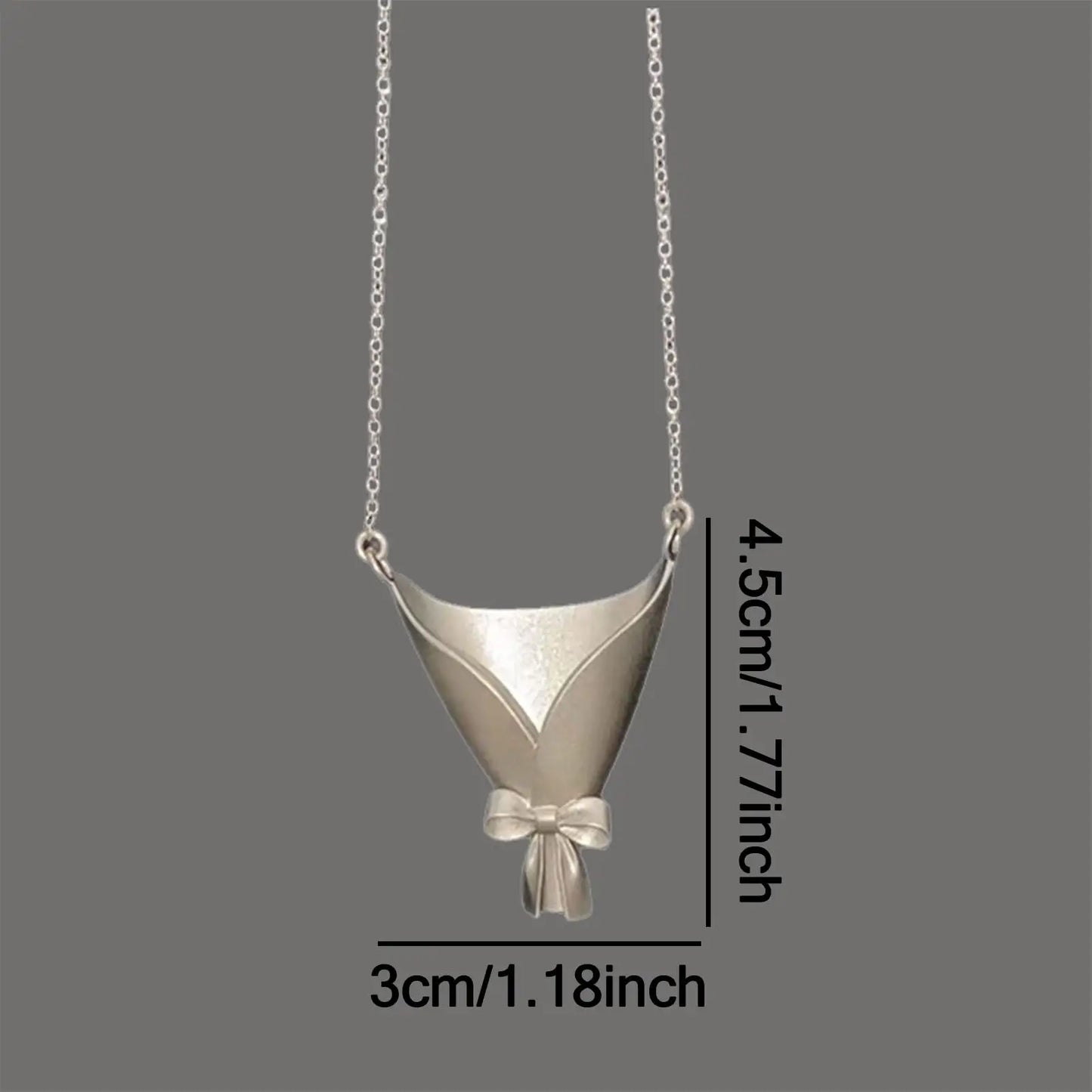 Wearable Flower Vase Pendant Necklace | Bouquet Clip Choker