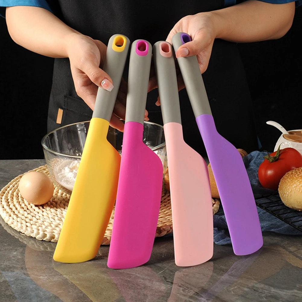 Food Grade Silicone Spatula – Heat Resistant Baking Scraper Silicone Baking Spatula Peaceful Pleasures Health and Wellness
