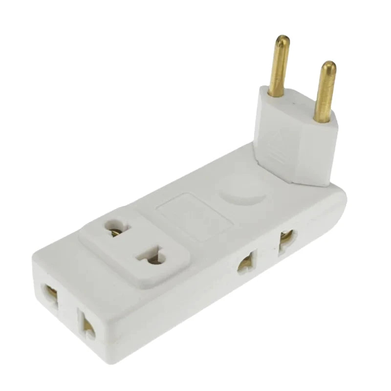 180 Degree Plug Adapter Travel Aadapter 4 In 1 Wall Outlet Extension EU Electrical Socket Portable Power Converter Peaceful Pleasures Health and Wellness