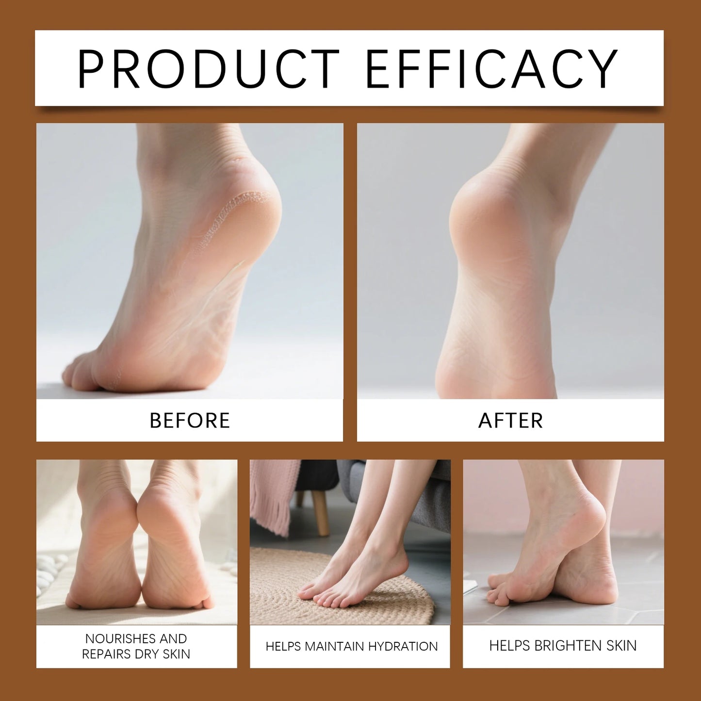 OceAura Foot Peel Mask – Exfoliating & Moisturizing Treatment