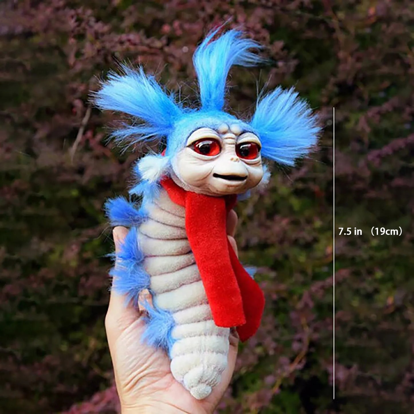 Funny Toy Worm From Labyrinths Handmade Worm Stuffed Toy Funny Present Plush Doll Fitget Toys Decoration Artwork For Home Peaceful Pleasures Health and Wellness
