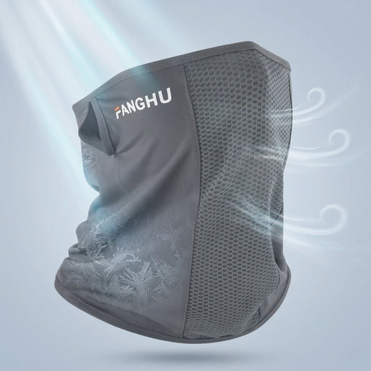 Cooling Ice Silk Face Masks UPF50+ UV Protections for Outdoor Cycling and Hiking Peaceful Pleasures Health and Wellness