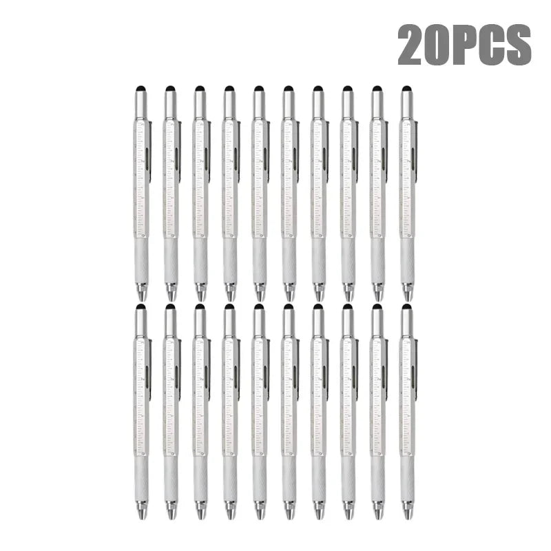 7-in-1 Stylus Pen | Screwdriver, Ruler, Level & Ballpoint