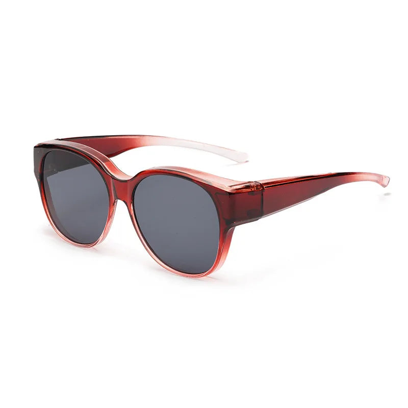 Winful UV400 Polarized Fit Over Glasses Wrap Sunglasses
