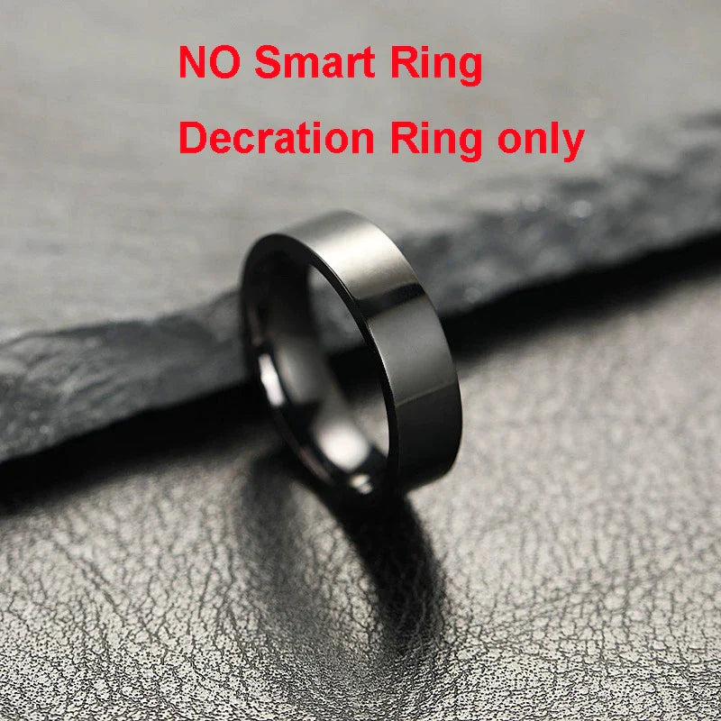 NFC Smart Ring 2025 – Heart Rate, SpO2 & Sleep Tracker