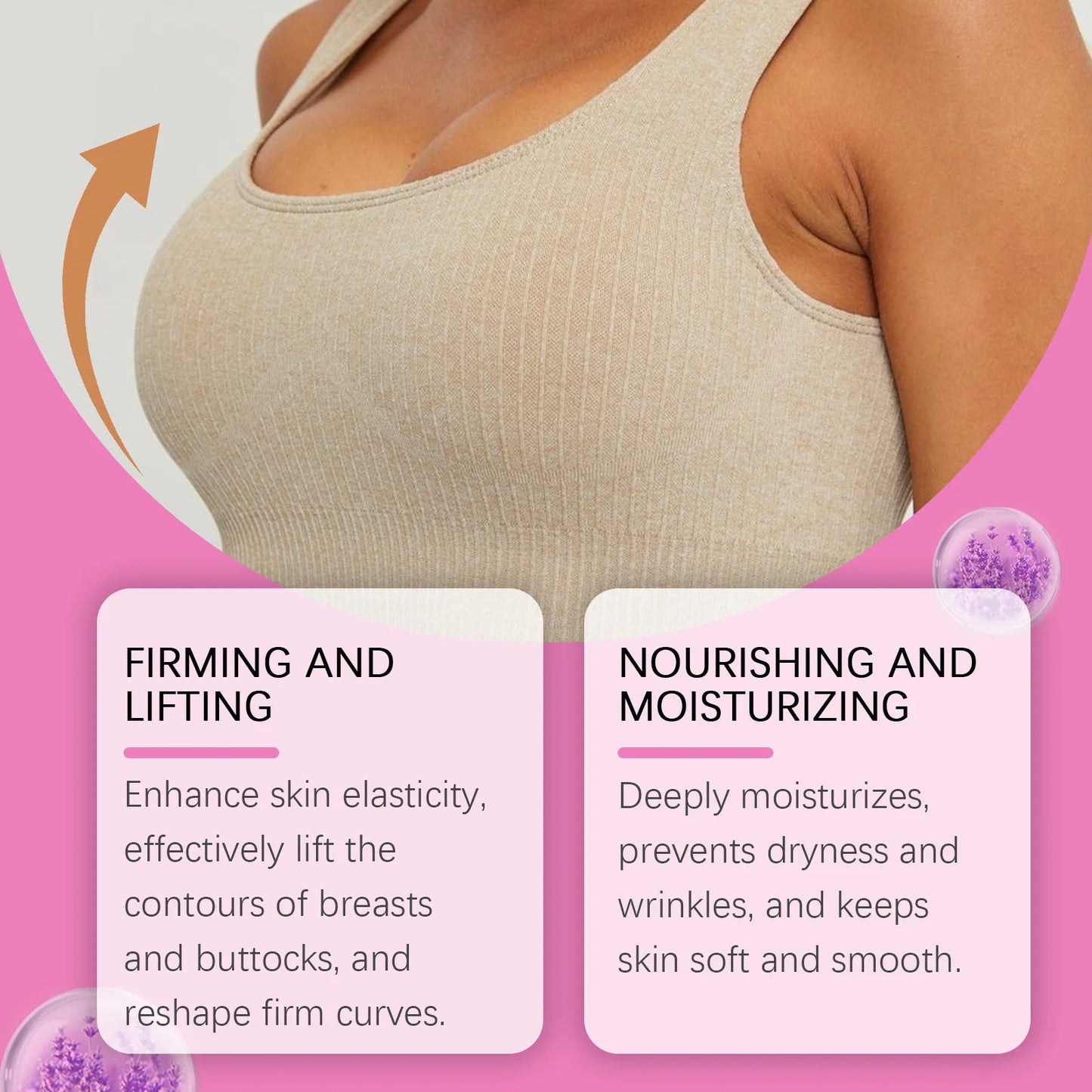 Breast & Hip Firming Cream – Lifts, Shapes & Hydrates Skin