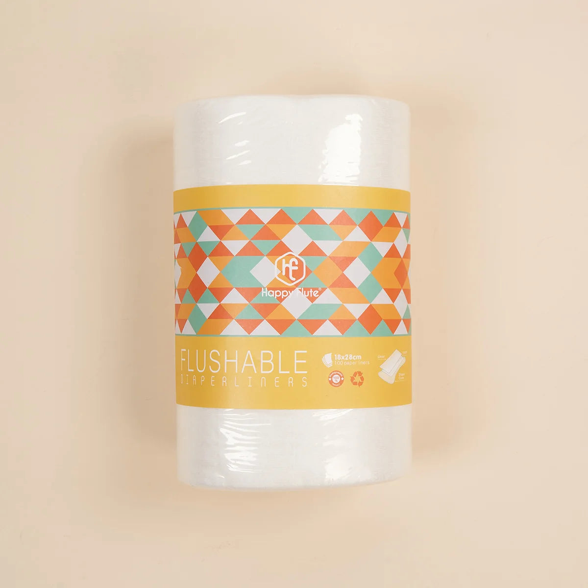 Bamboo Biodegradable Flushable Nappy Liners | 100 Per Roll