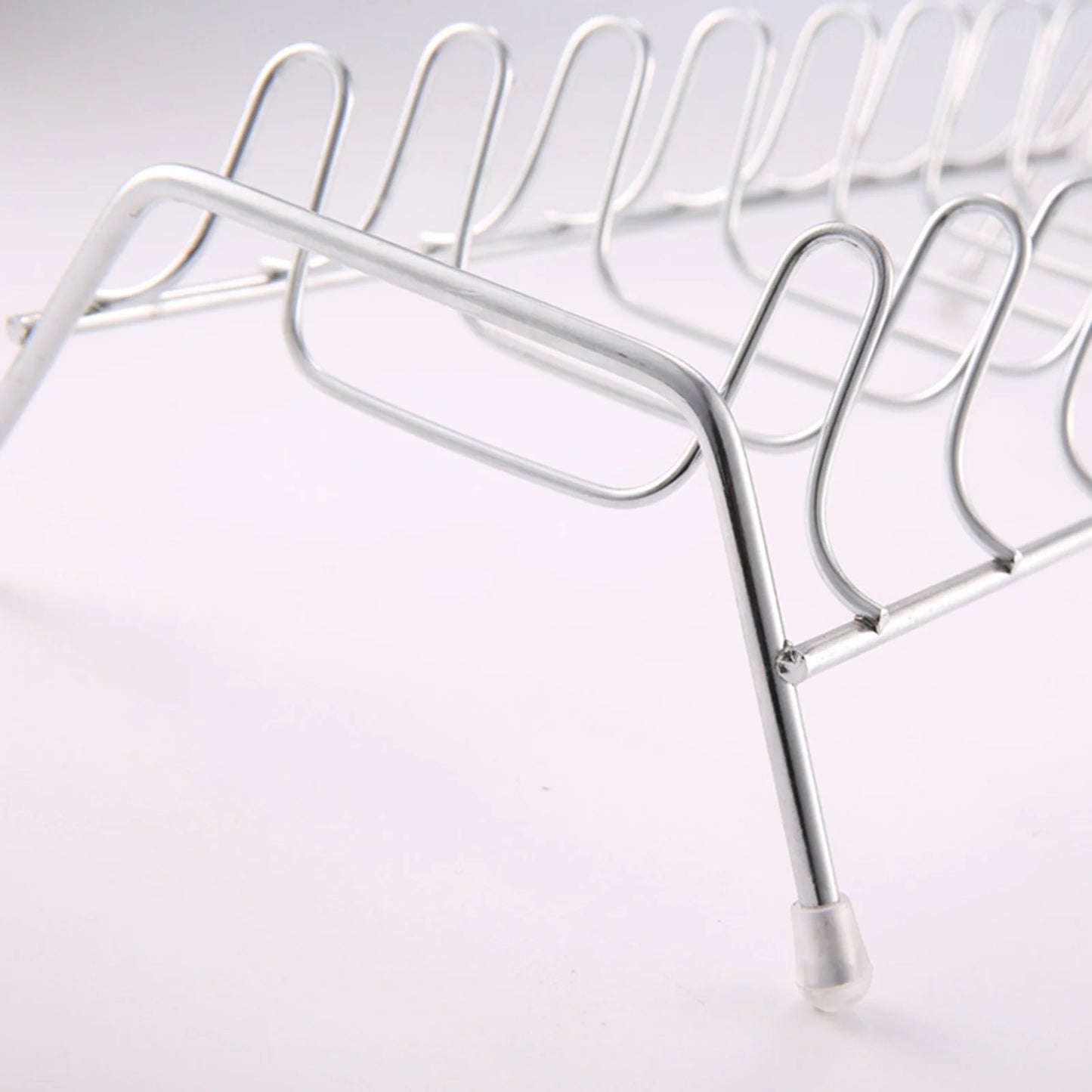 Kitchen Countertop Dishes Dry Shelf Simple Design Space Saving Storage Rack Suitable for Keep Plates Neatly Stored Peaceful Pleasures Health and Wellness
