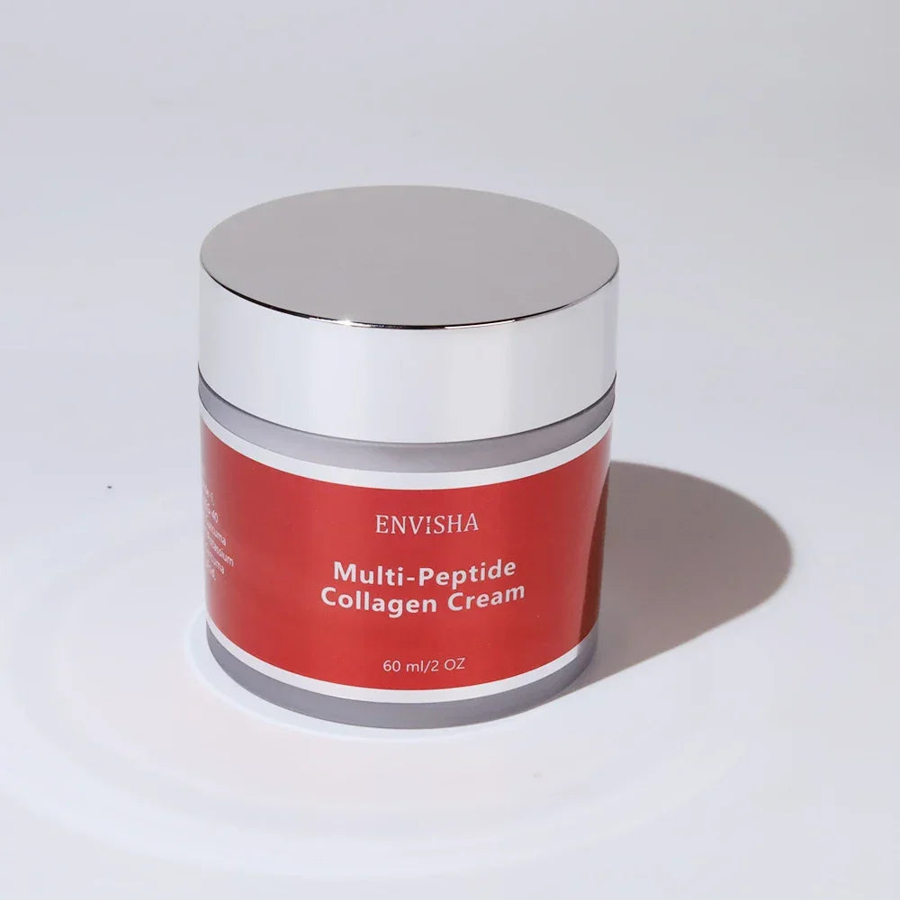 ENVISHA Multi-Peptide Collagen Face Cream – Anti-Aging, 60ml Peaceful Pleasures Health and Wellness