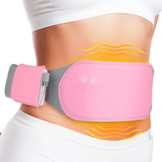 Heating Pad for Menstrual Cramps USB Powerbank Waist Massage Uterus Warm Belt 6 Vibration 3 Constant Temperature Abdomen Warmer Peaceful Pleasures Health and Wellness