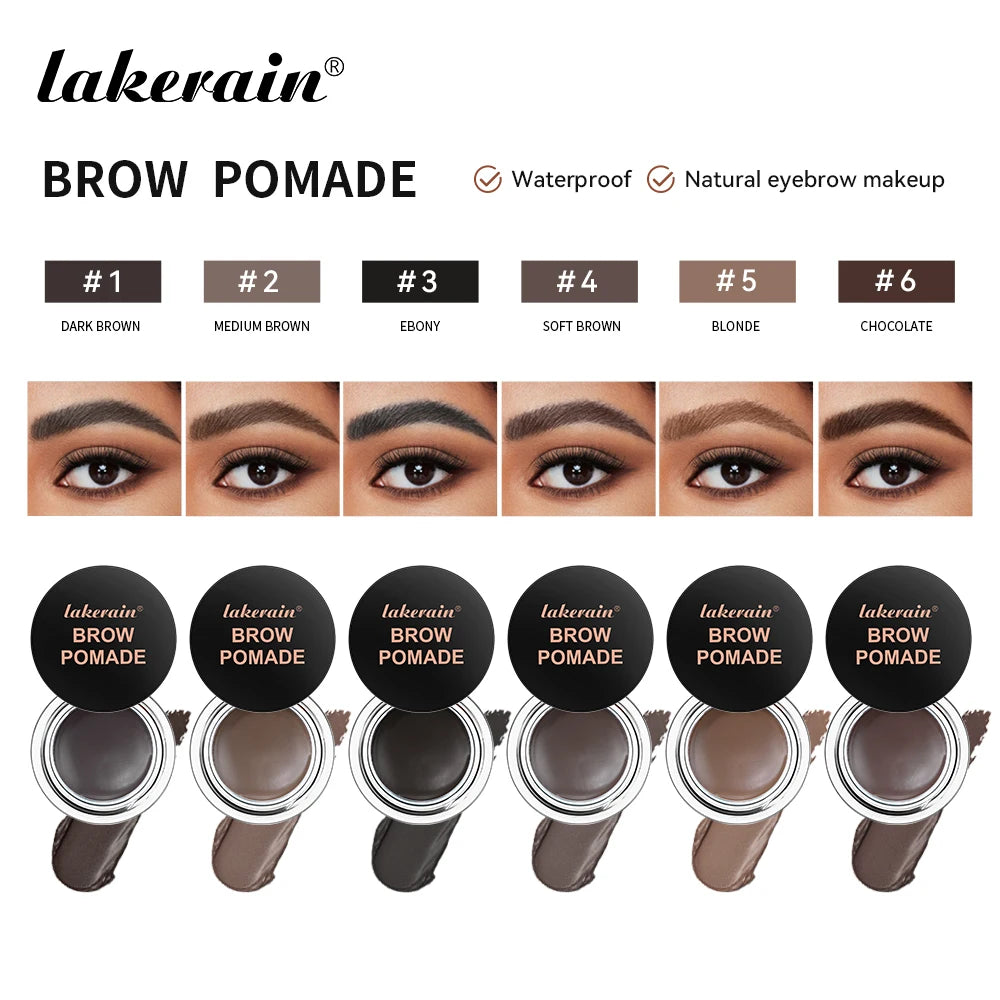 Eyebrow Pomade Enhancers Long-lasting Waterproof Eye Brows Pomade Texture Eye Brow Tint Enhancers For Women Eyebrow Cosmetics Peaceful Pleasures Health and Wellness