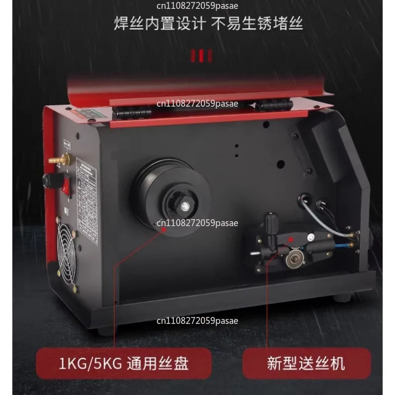 2-in-1 MIG/MMA Welder – CO₂ Gas & Gasless Stainless Steel