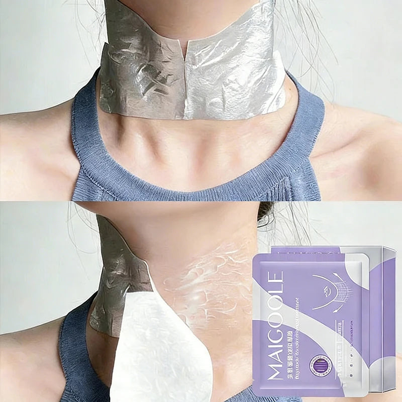 Peptide Firming Neck Mask Lifting And Firming Neck Skin Reduce Fine Lines Deeply Moisturize Makes Skin Glow Nourishing Neck Care Peaceful Pleasures Health and Wellness