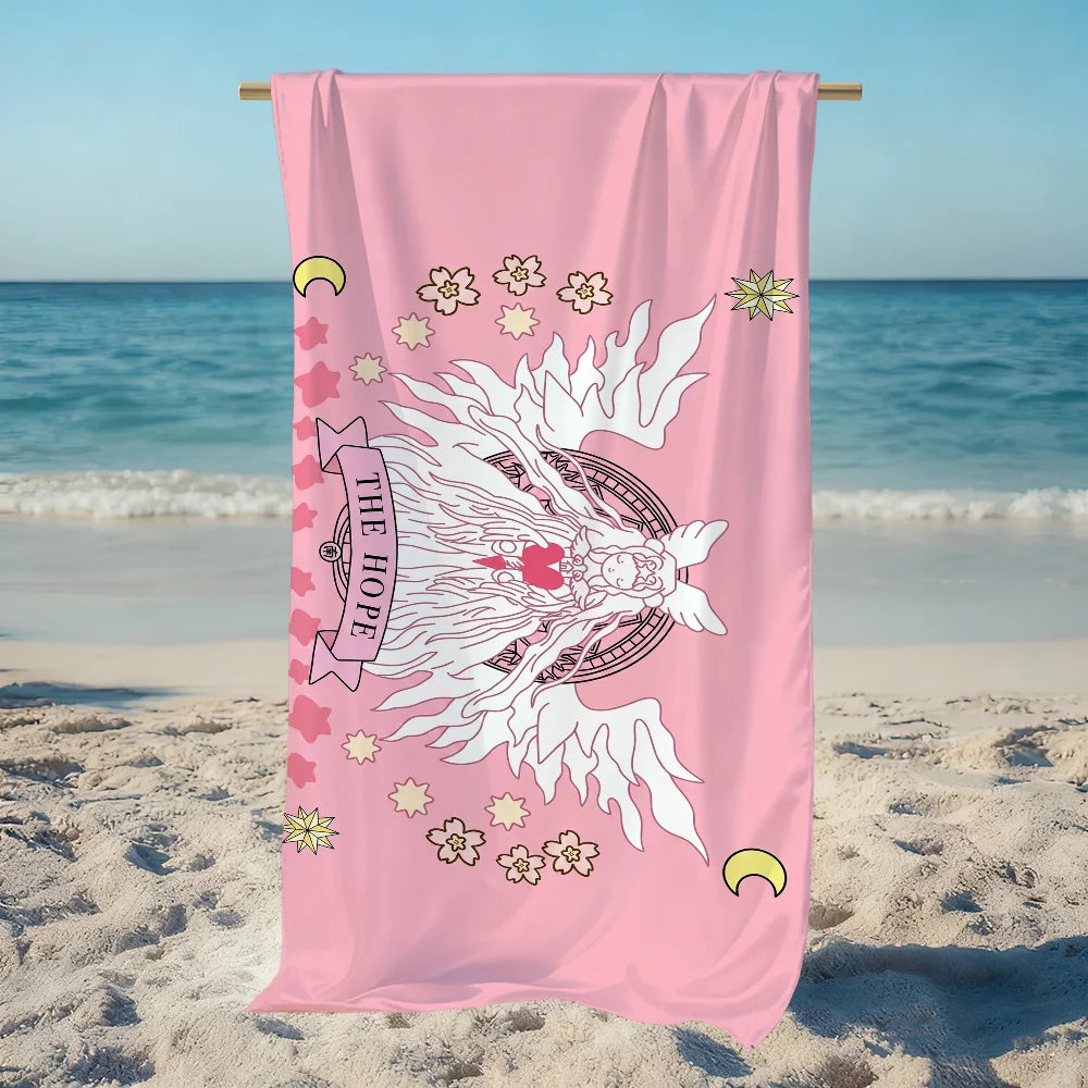 Cardcaptor Sakura Anime Beach Towel | Quick Dry, Soft, Multi-Size