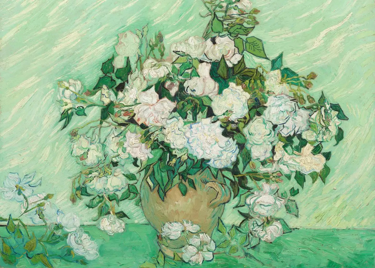 Van Gogh Sunflowers Canvas Print | Unframed Wall Art Poster Canvas Wall Art Print Peaceful Pleasures Health and Wellness 1 40x50cm Unframed