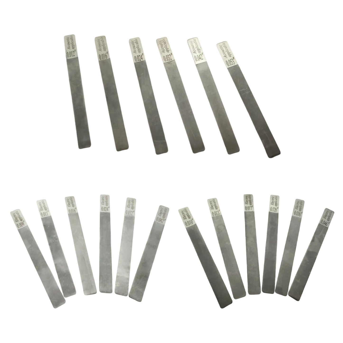 6pcs Guitar Nut Fret File Multifunctional Fret Crowning Files Slot Luthier Repair Tool for Electric Acoustic Guitars & Bass Care Peaceful Pleasures Health and Wellness