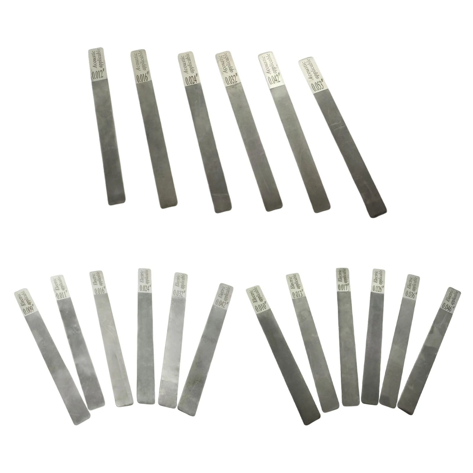 6pcs Guitar Nut Fret File Multifunctional Fret Crowning Files Slot Luthier Repair Tool for Electric Acoustic Guitars & Bass Care Peaceful Pleasures Health and Wellness