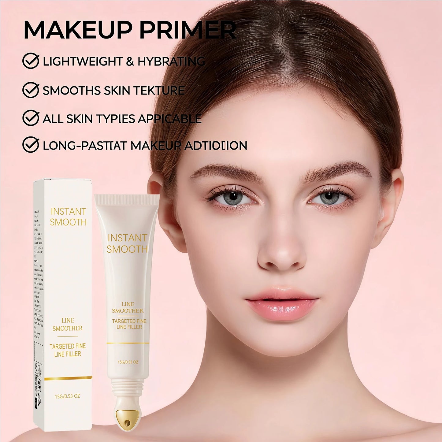 Makeup Primer for Silky Smooth Skin Invisible Pores Fine Line Filler Evens Skin Tone Deep Hydrating Long Lasting Non Greasy Peaceful Pleasures Health and Wellness